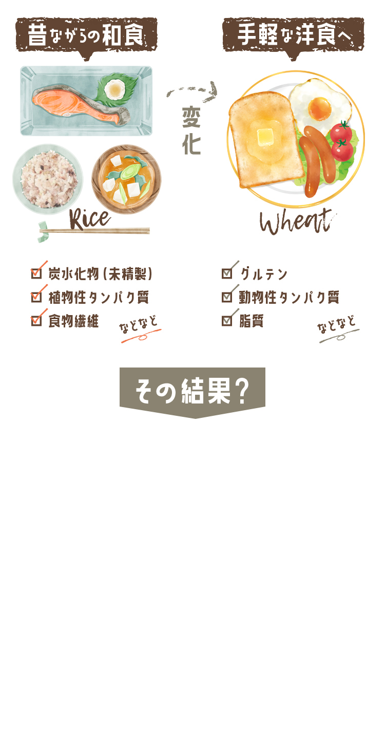 昔ながらの和食背景